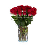 Jarrón 24 Rosas Rojas
